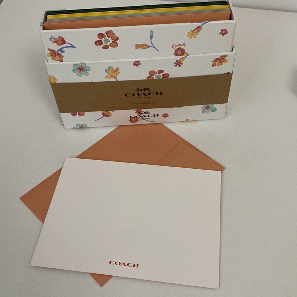 Coach Note Card Set - Picture 4 of 4
